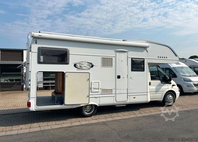 Camper mansardato LMC Liberty A 698 G - Festbett - Klima - Markise -
