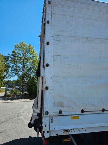 平板卡车带帆布篷布 MERCEDES-BENZ Atego 12-24 PL-SP- Blatt/Luft- Klima- LBW