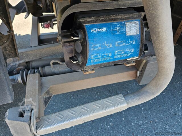 平板卡车带帆布篷布 MERCEDES-BENZ Atego 12-24 PL-SP- Blatt/Luft- Klima- LBW