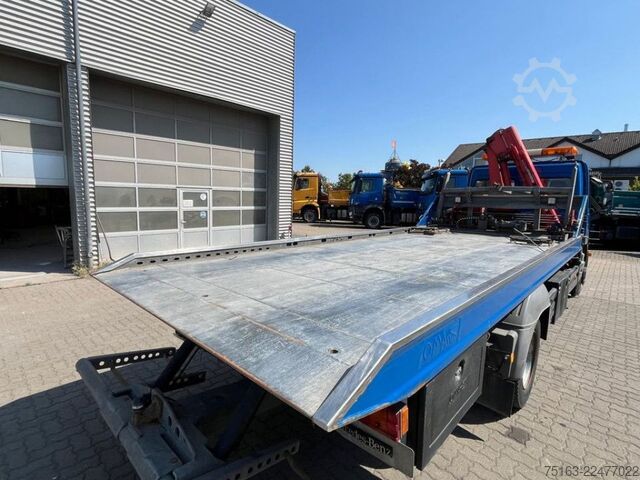 Kamyon üzerine monteli vinç MERCEDES-BENZ Atego 1218 L Pritsche Kran Verschiebepl.+Brille