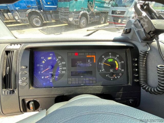 Kamyon üzerine monteli vinç MERCEDES-BENZ Atego 1218 L Pritsche Kran Verschiebepl.+Brille