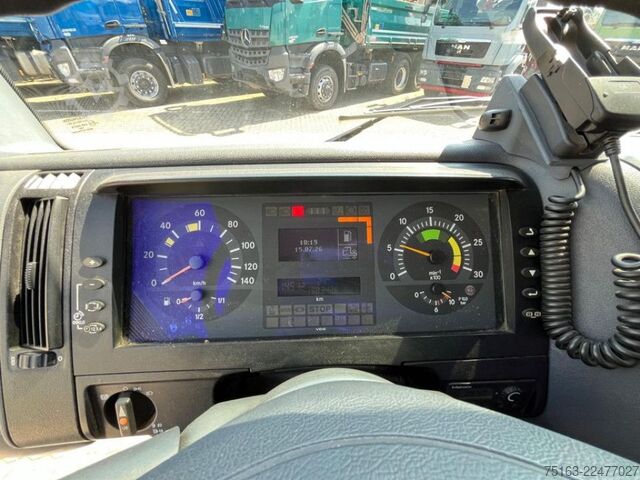 Çekici MERCEDES-BENZ Atego 1218 L Pritsche Kran Verschiebepl.+Brille