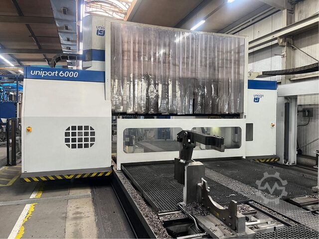 Fresadora tipo portal de dupla coluna Unisign Uniport 6000