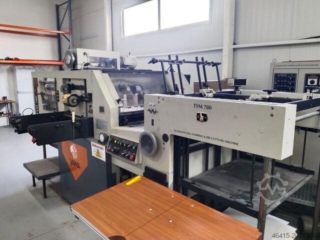切纸机 Yawa TYM 780 Die cutting Hot Foil