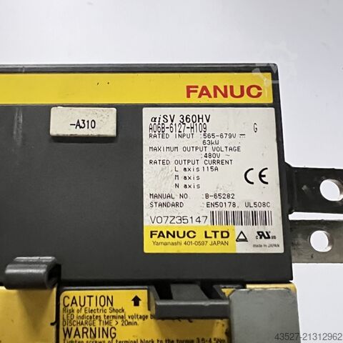 Elektronika / krmiljenje PLC FANUC A06B-6127-H109