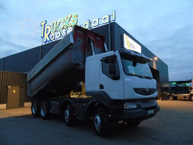 垃圾车 Renault Kerax 410DXI + 8X4 + MANUAL + SPRING