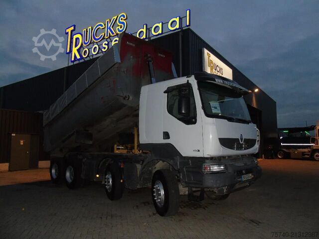 垃圾车 Renault Kerax 410DXI + 8X4 + MANUAL + SPRING