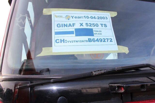 Kipper Ginaf X 5250 + TIPPER 10x4 + MANUAL