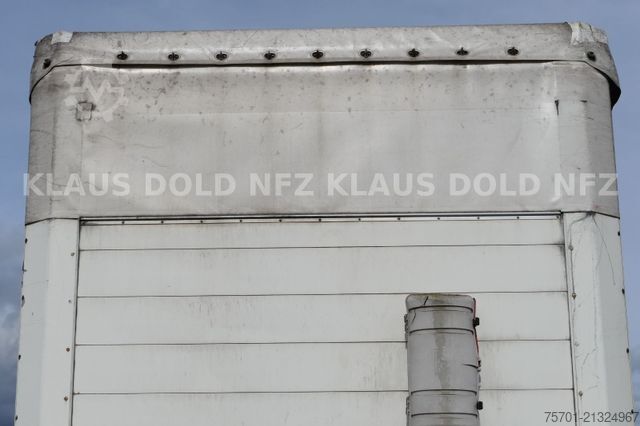 تریلر نیمه باز با چادر برزنتی SCHMITZ CARGOBULL S3 Pritsche Plane Edscha SCHMITZ-ACHSEN