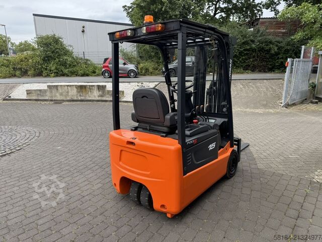 Električni viljuškar na 3 kotača Doosan B15T-5