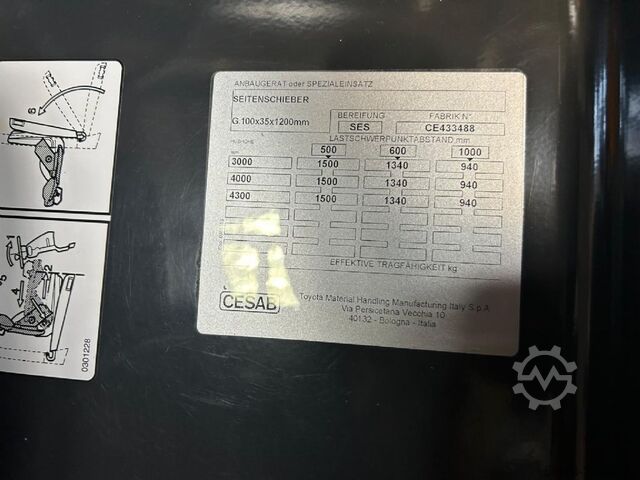 Električni viljuškar na 3 kotača Cesab B215 II Li-Ion