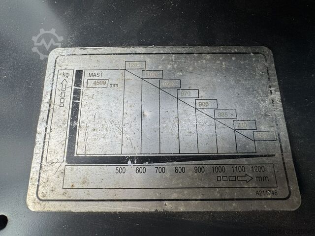Električni viljuškar na 3 kotača Doosan B15T-7