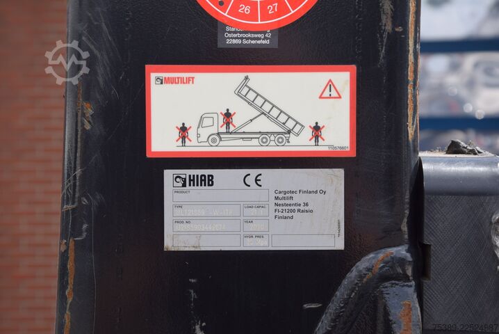 شاحنة قلابة Iveco Stralis 510 Highway HiabAbrollkipper 6X4
