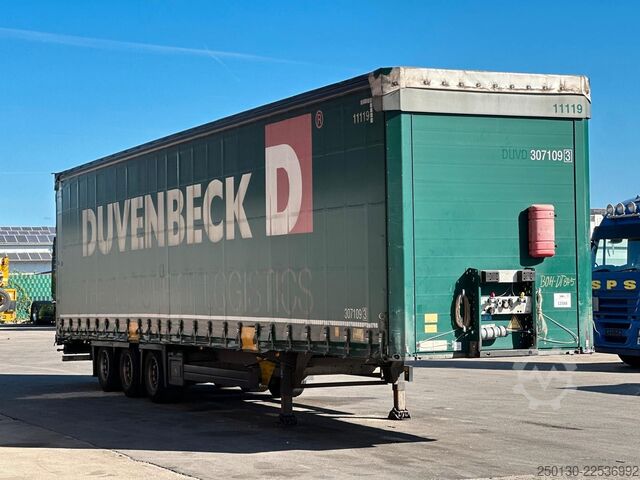 Otvorena poluprikolica s ceradom SCHMITZ CARGOBULL SCB*S3T MegaTrailer Curtainsider Edscha