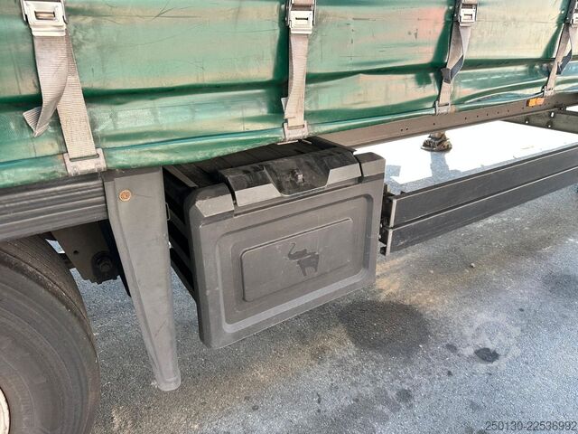 Otvorena poluprikolica s ceradom SCHMITZ CARGOBULL SCB*S3T MegaTrailer Curtainsider Edscha