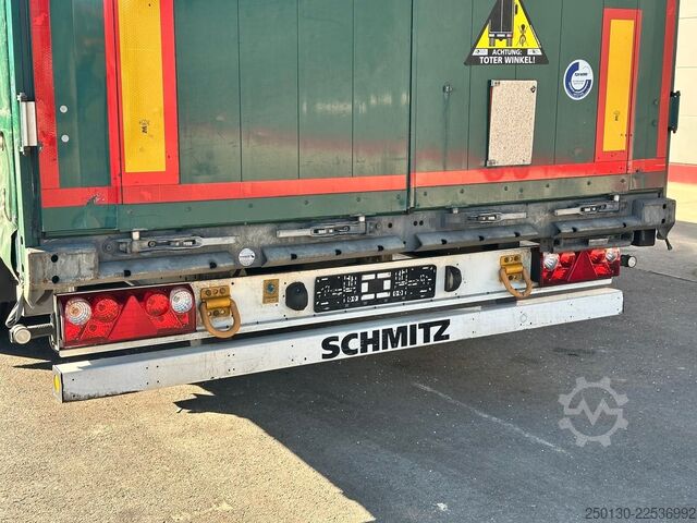 Otvorena poluprikolica s ceradom SCHMITZ CARGOBULL SCB*S3T MegaTrailer Curtainsider Edscha