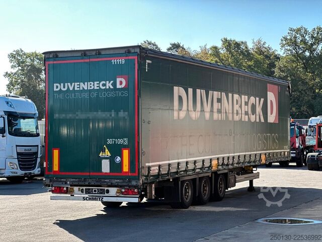 Otvorena poluprikolica s ceradom SCHMITZ CARGOBULL SCB*S3T MegaTrailer Curtainsider Edscha