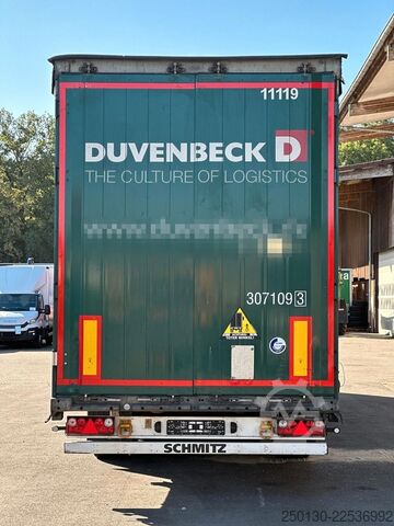 Otvorena poluprikolica s ceradom SCHMITZ CARGOBULL SCB*S3T MegaTrailer Curtainsider Edscha