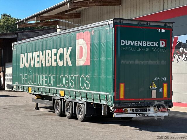 Otvorena poluprikolica s ceradom SCHMITZ CARGOBULL SCB*S3T MegaTrailer Curtainsider Edscha