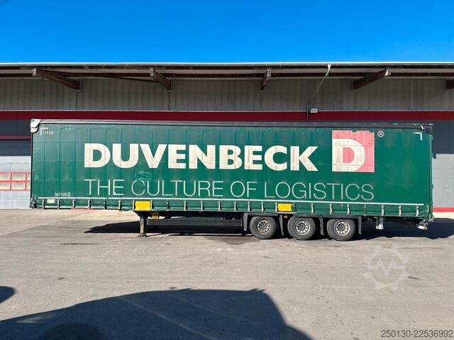 Otvorena poluprikolica s ceradom SCHMITZ CARGOBULL SCB*S3T MegaTrailer Curtainsider Edscha
