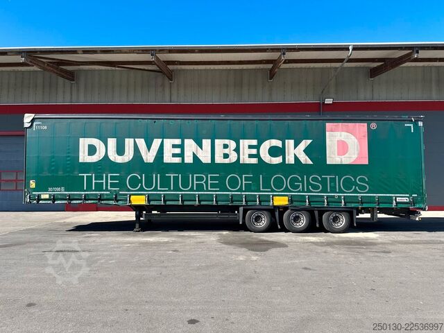 Otvorena poluprikolica s ceradom SCHMITZ CARGOBULL SCB*S3T MegaTrailer Curtainsider Edscha