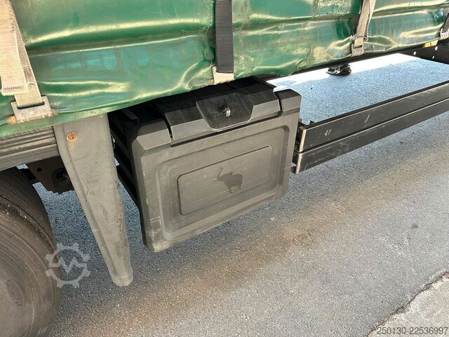 Otvorena poluprikolica s ceradom SCHMITZ CARGOBULL SCB*S3T MegaTrailer Curtainsider Edscha