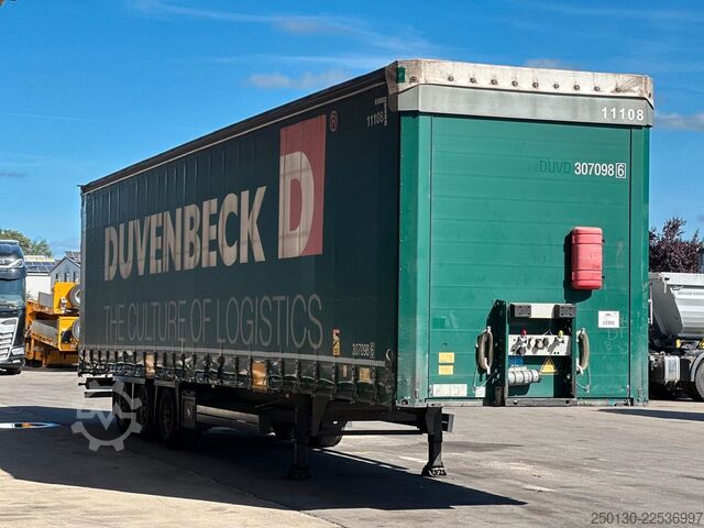Otvorena poluprikolica s ceradom SCHMITZ CARGOBULL SCB*S3T MegaTrailer Curtainsider Edscha