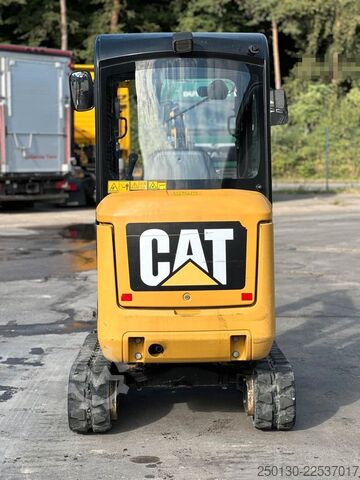 Mini excavator CATERPILLAR 301.7D Gummikette / 2 Löffel / Schwenkschaufel