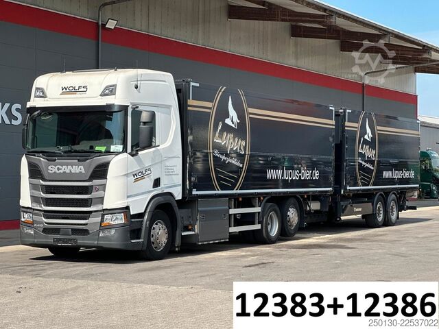 Beverage truck SCANIA R410 6x2 LL EWERS Getränketransport Zug mit LBW