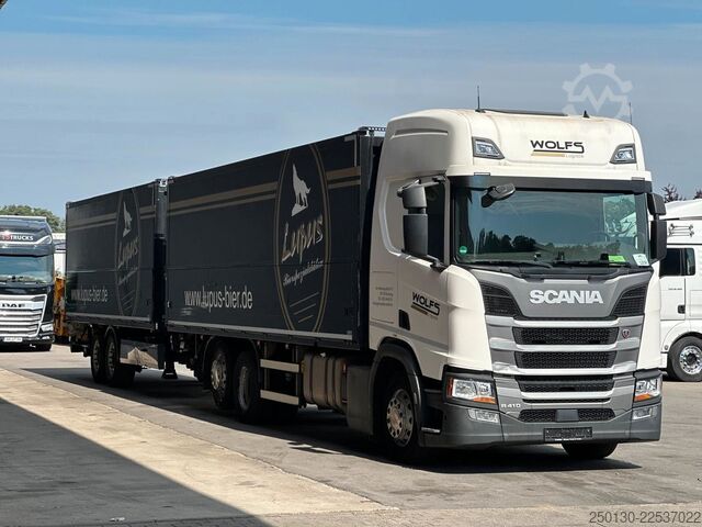 Beverage truck SCANIA R410 6x2 LL EWERS Getränketransport Zug mit LBW