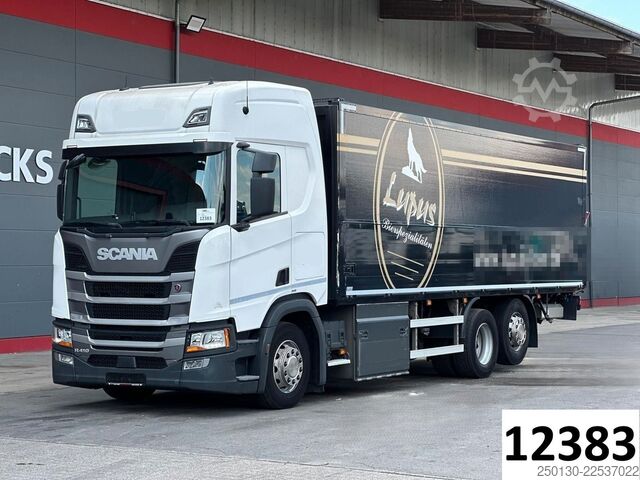 Beverage truck SCANIA R410 6x2 LL EWERS Getränketransport Zug mit LBW