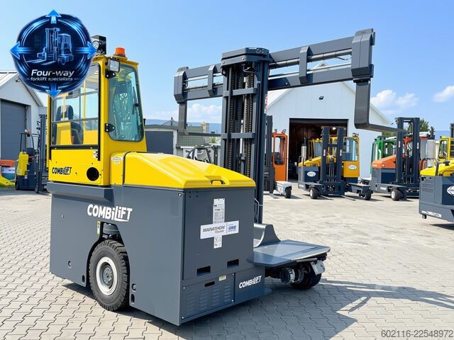 Chariot élévateur multidirectionnel Combilift C4000ET TRIPLEX 6350 WIDE FORK POSITIONE
