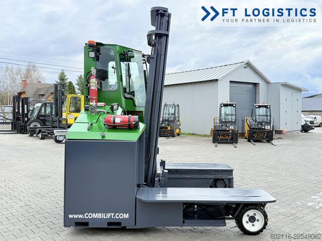 čtyřcestný vysokozdvižný vozík Combilift C5000ET DUPLEX 4400 FREE-LIFT HEATING