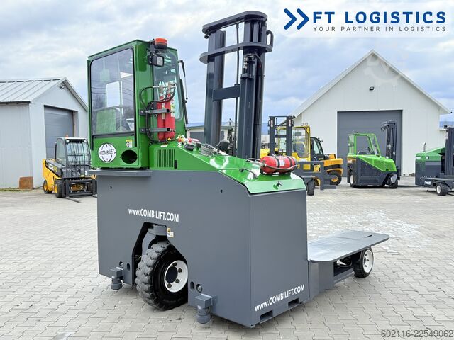 čtyřcestný vysokozdvižný vozík Combilift C5000ET DUPLEX 4400 FREE-LIFT HEATING