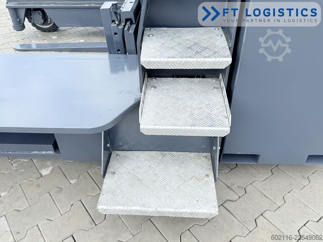 čtyřcestný vysokozdvižný vozík Combilift C5000ET DUPLEX 4400 FREE-LIFT HEATING