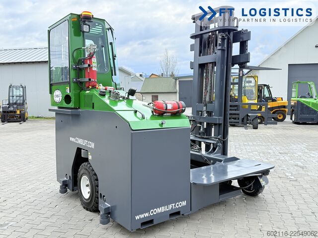 čtyřcestný vysokozdvižný vozík Combilift C5000ET DUPLEX 4400 FREE-LIFT HEATING