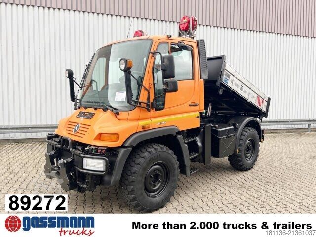 বিশেষ উদ্দেশ্য ট্রাক Unimog U 300 4x4, Kipper, Kommunalhydraulik, Zapfwelle
