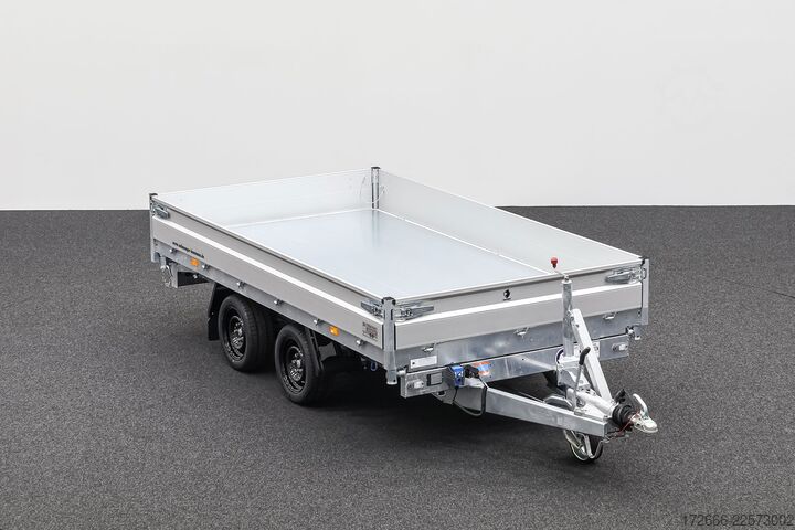  Hapert Trailers HAPERT COBALT HM-2 335X180X30CM 3500KG DREISEITENKIPPER | NFW | PARABELFEDER