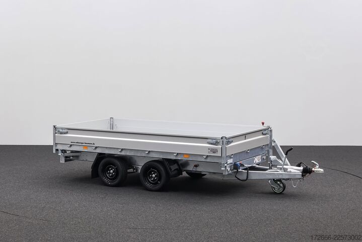  Hapert Trailers HAPERT COBALT HM-2 335X180X30CM 3500KG DREISEITENKIPPER | NFW | PARABELFEDER