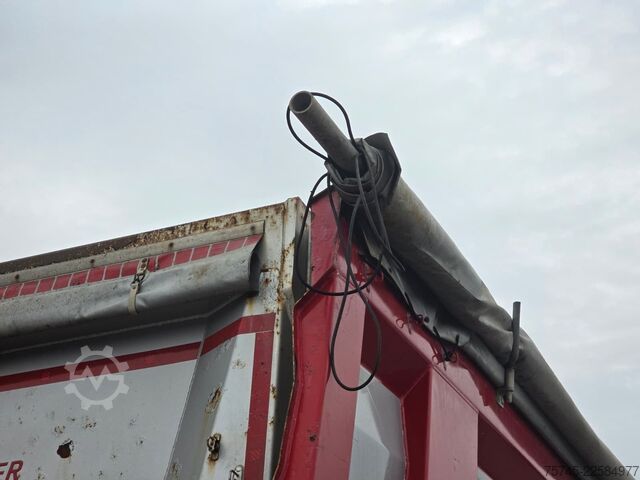 Tipper semitrailer SCHWARZMÜLLER SK * KIPPER * BPW * HARDOX * STAHL * ROLLPLANE