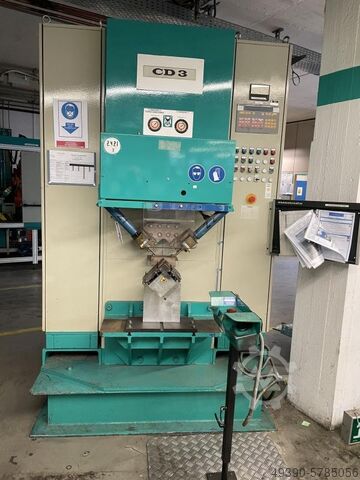 Kondansatör deşarj kaynak makinesi, kondansatör deşarj kaynağı; Nokta-projeksiyon kaynak makinası, ( MEGATRONIC CD-1200 / QB 2 / 6P
