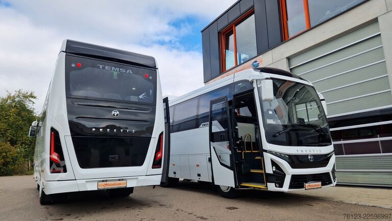 รถโค้ชโดยสาร TEMSA 5 units Prestij SX,Novo Lux, Daily, Atego