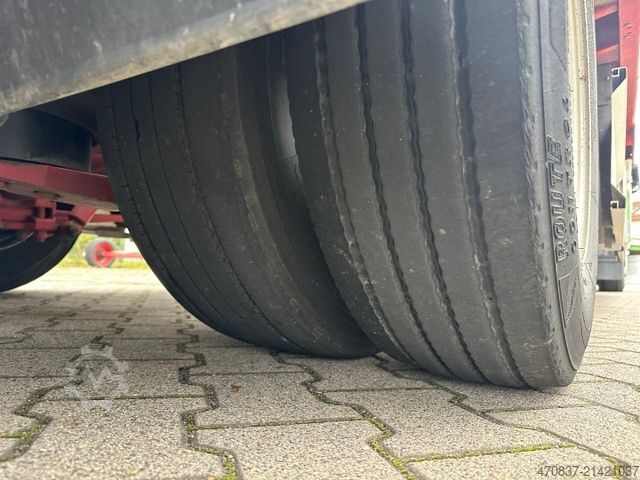 تریلر کم‌ارتفاع نیمه‌کشنده FLIEGL SDS 470 / hydr Hubbett / Seilwinde