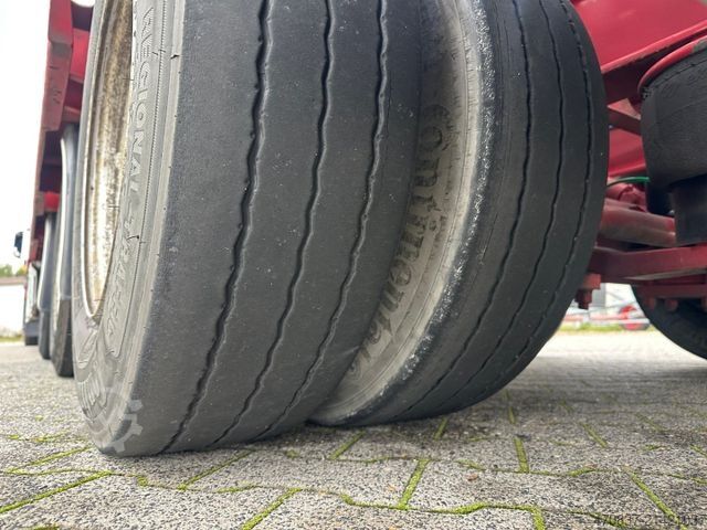 تریلر کم‌ارتفاع نیمه‌کشنده FLIEGL SDS 470 / hydr Hubbett / Seilwinde