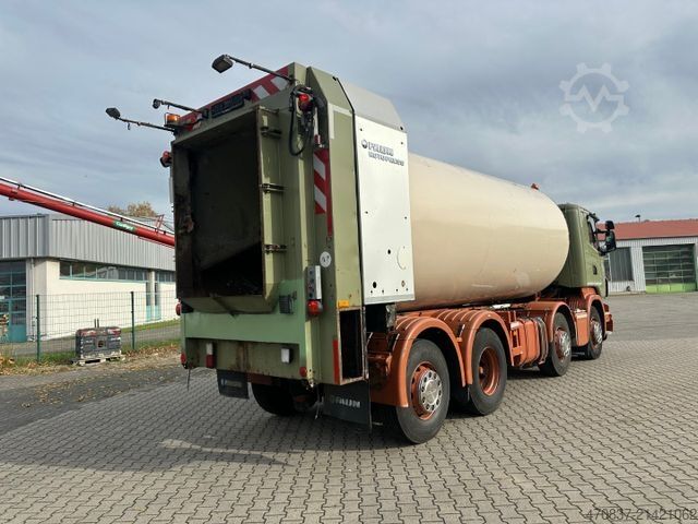 Garbage truck SCANIA R 440 / 8x2x6 / EURO 6