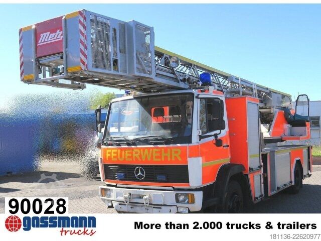 Truk pemadam kebakaran Mercedes-Benz 1524 Metz Drehleiter DLK 23-12, 23 mtr.