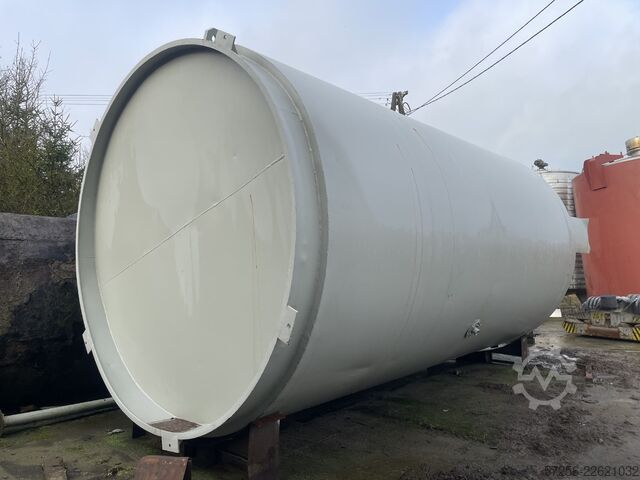 Bồn chứa Insulated 50m3 stainless steel tank with heating jacket and agitator