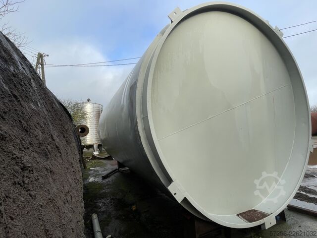 Bồn chứa Insulated 50m3 stainless steel tank with heating jacket and agitator