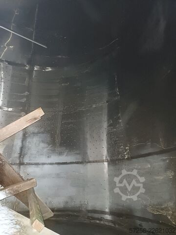 Bồn chứa Insulated 50m3 stainless steel tank with heating jacket and agitator