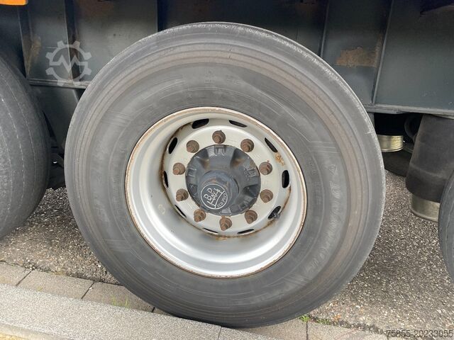 Bâché à rideaux latéraux Zwalve O.3.L.17.27 Tautliner / Kooiaap / BPW Axles / 2...